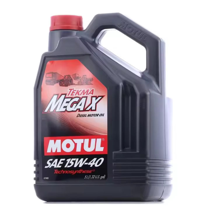 Aceite MOTUL Tekma Mega X 15W-40 5L - Lubricante para Motores Diésel Vehículos Pesados - 1