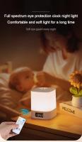 Lámpara De Mesa LED Recargable Para Dormitorio Protección Ocular Para Bebés Y Niños Luces Nocturnas Para Cama Y Habitación Iluminación Moderna Sin Sombrilla - details 0