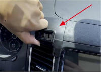 Soporte Fijo Para Teléfono Móvil En Coche ABS Negro Compatible Con Volkswagen VW Sharan Seat Alhambra 2012-2019 - details 11