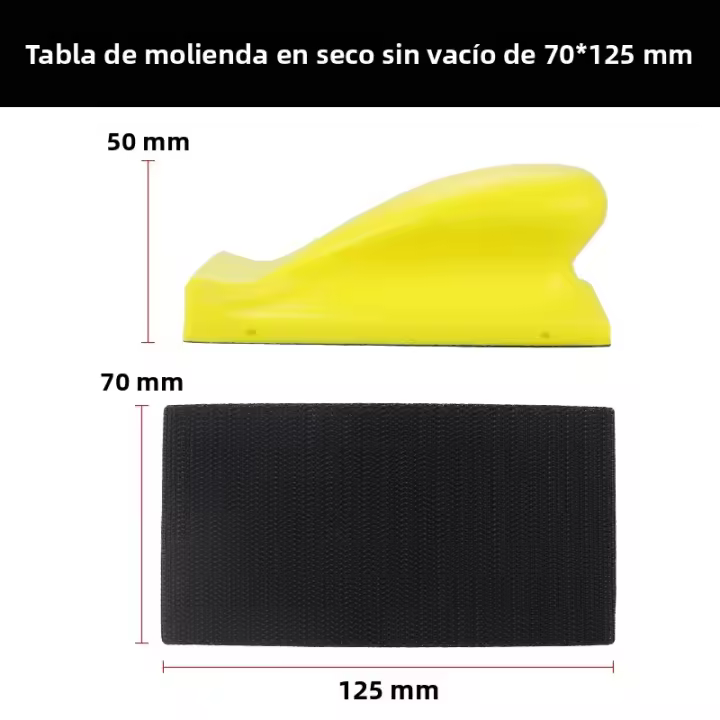 Bloque De Pulido HIFESON 5/6 Pulgadas Mini Bloque Redondo De Arena Para Mascarilla Herramienta De Polido Y Engrasado PU Espuma - 1