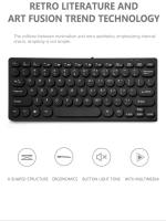Teclado De Ordenador Mini Con Interfaz USB Teclado De Oficina Para Laptop Y Computadora De Escritorio Silencioso Y Con Cable - details 2