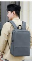 Mochila clásica de nailon para hombre, morral resistente al agua de negocios, de calidad, con carga USB, para ordenador portátil - details 24