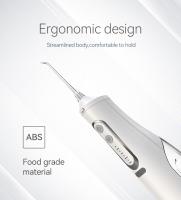 Fregadero Oral Recargable USB Jet De Agua Dental 310ML Tanque De Agua IPX7 Impermeable Limpieza De Dientes Viaje Para Adultos Con 4 Boquillas - details 3