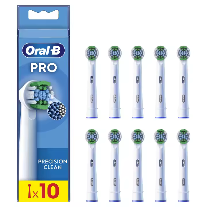 Oral-B Pro Precision Clean cabezales de recambio, pack de 10 unidades - 1