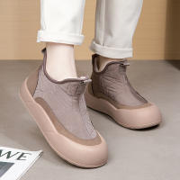 Botas De Invierno Para Mujer Con Forro De Poliéster No Escurridizas Y Suela Gruesa Botines Casuales De Algodón Suave Y Cómodos Para Hielo Y Nieve - details 6