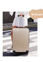 S7 STAR LG61786-LG61790 Juego de 3 Maletas Rígidas de Plástico ABS, 3 piezas Maletas Cabinas de Viaje con 4 Ruedas Dobles 360, Trolley Equipaje Resistente con Mango Ajustable 20+24+28in - details 7