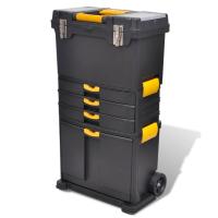 vidaXL Caja de herramientas carrito portátil - details 0