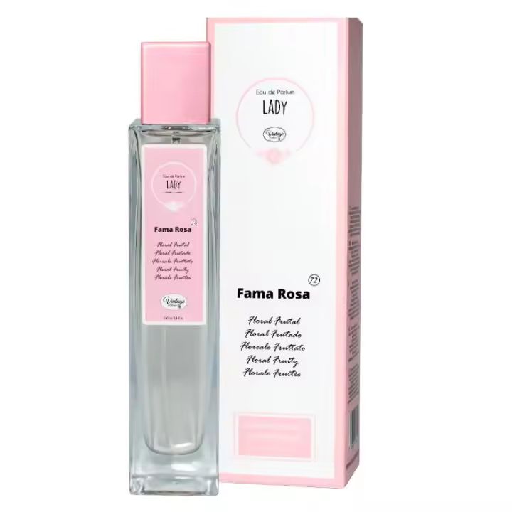 PERFUME MUJER Nº 72 FAMA ROSA 100ML - PERFUMES VINTAGE - 1