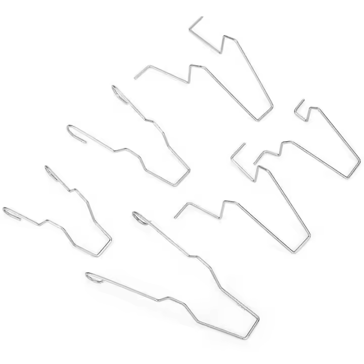 Headlight Retainer Spring Clip, 6pcs Steel Headlight Dip Beam Headlight Bulb Retainer Spring Clip Clamp 5zhsfullkit For H1/h3/h4/h7 - 1