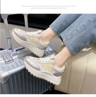 Zapatillas De Correr Para Mujer Retro Plataforma Ligera Transpirables Deporte Casual Zapatos De Muffin Estudiante Nuevo 2024 - details 17
