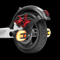 Luz Trasera De Scooter Eléctrico LED Recargable USB Con Control Remoto Para Xiaomi M365 1S pro Mi3 Luz De Advertencia Wireless - details 9