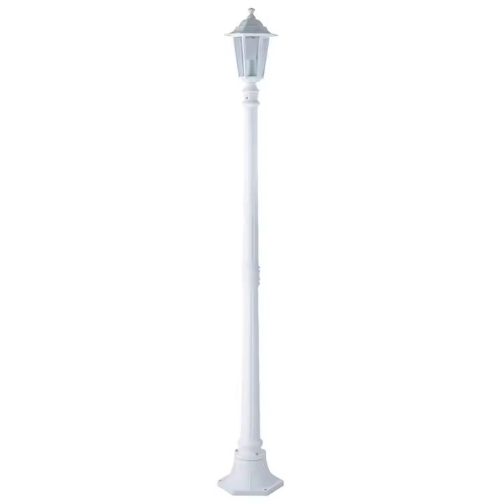 Simon Farola Luxform Orlando 1.7m Blanca para Exterior - 1