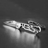 Cuchillo De Manzana Plegable De Acero Inoxidable Con Mango Antideslizante Y Llavero Para Accesorios De Cocina Mini Cuchillo De Bolsillo - details 9