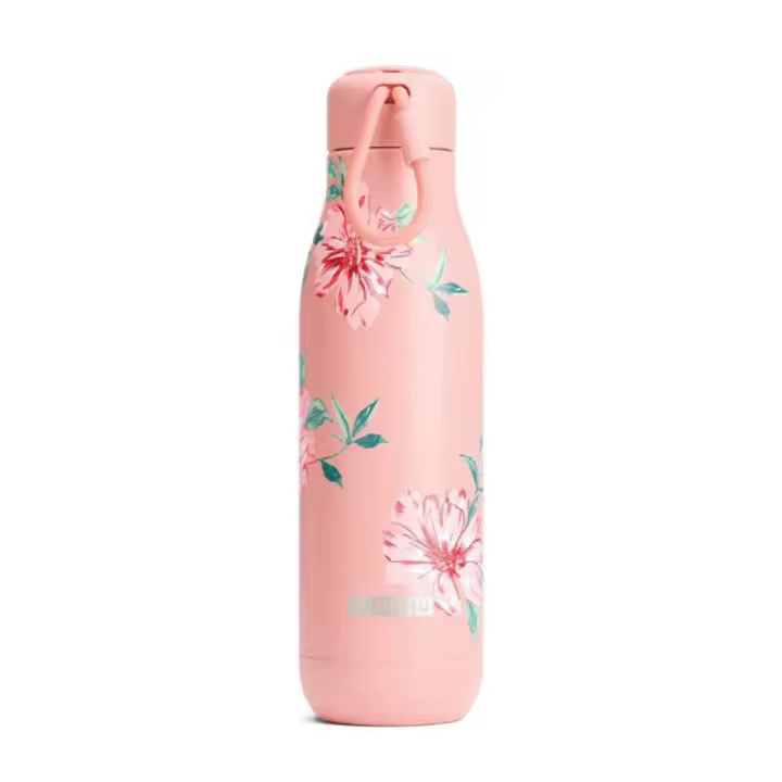 ZOKU PC - Botella Térmica de 0.75L en Acero Inoxidable de Doble Pared. Rose Petal Pink - 1