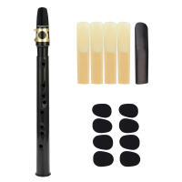 Mini Saxofón De Bolsillo Con 1 Orificio ABS Con Boquilla De Alto Y Accesorios Incluidos Estuche Portátil Para Principiantes - details 7