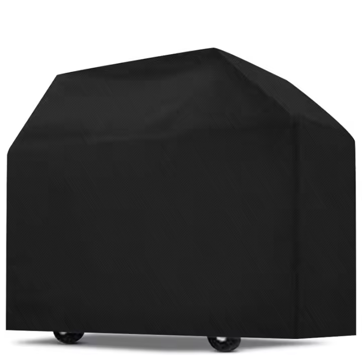LMETJMA Funda Para Barbacoa Impermeable Con Cuerda Ajustable Al Medio Para Gas Y Smoker Exteriores Accesorio De BBQ Resistente Al Sol Y Polvo - 1