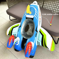 Vástago De Avión Inflable Para Natación Con Asiento Para Bebé Circulo De Natación Flotador Para Niños Piscina Agua - details 10