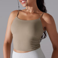 Top De Yoga Para Mujer Fitness Deportivo Push up Cómodo Reversible Brocado Top De Deporte Crop Top Para Gimnasio Y Running - details 21