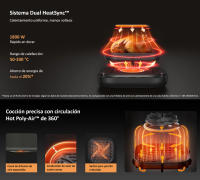 Dreame Freidora de Aire MOVA AeroChef™ FD10, Capacidad 6L, 1800 W, 11 Modos Preestablecidos, Rango de Temperatura 50–230°C - details 1