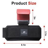 Guantes De Fitness Para Hombres Y Mujeres 2pcs Con Gancho De Elevación Y Correa Para Mano Soporte De Agarre Fuerte Para Entrenamiento De Fuerza En Los Brazos - details 2