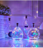 Luces De Garlandas Solares LED Para Exteriores Impermeables Con Hilo De Cobre En Forma De Tapa De Botella Decoración De 1M Para Bodas Y Navidad - details 12