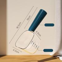 Cuchara medidora para comida de mascotas, taza medidora para gatos, cuchara medidora multiusos para comida de perros con escala, azul - details 0