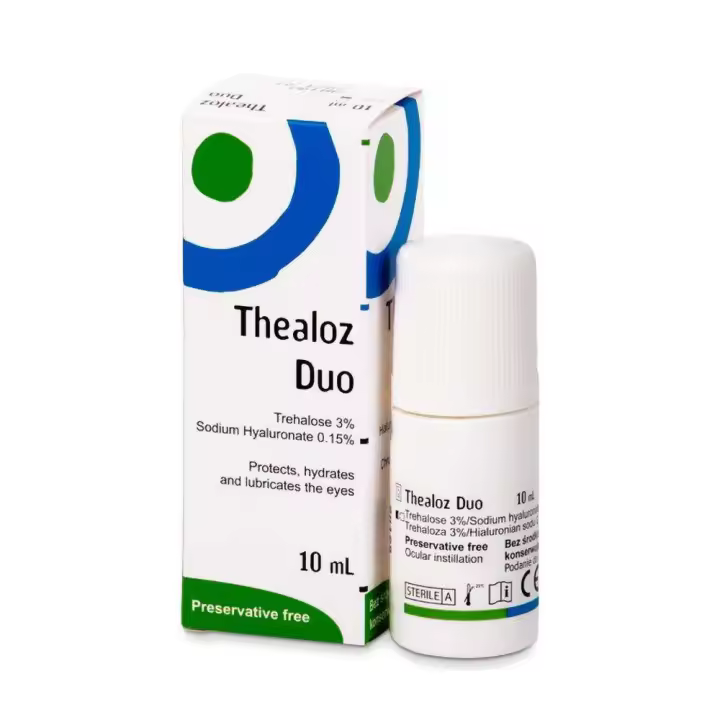 Thea Thealoz Dúo Colirio 10 Ml Lubricante Ocular de Doble Acción Efecto Duradero - 1