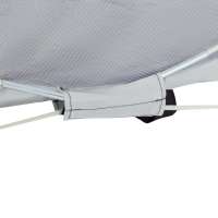 vidaXL Tienda de playa pop-up impermeable gris - details 6