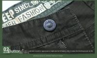 Pantalones De Cargo Para Hombre Pantalones Casuales De Algodón Para Exterior Senderismo Táctico Ropa De Trabajo Entrenamiento Y Ejercicio - details 12