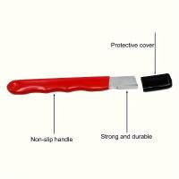 Afilador De Cuchillos Profesional De Cocina Con Piedra De Afilar De Cromo Y Diamante Cerámica Para Todas Las Hojas Incluyendo Tijeras De Jardín - details 0