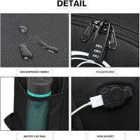 Mochila escolar Mochila universitaria impermeable Anime Glow In The Dark Casual Daypack 15,6 pulgadas viaje Laptop Backpack Bolsas escuela Mochila instituto mochila informal para escuela - details 1