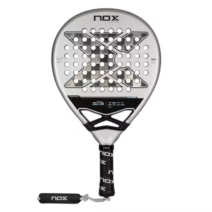 Pala de pádel Nox AT10 Luxury Genius 18k - Innovación y Alta Tecnología para tus Partidos de Padel - 1