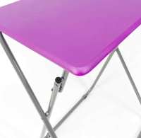 Mesa Plegable Portatil The Secret Home - Madera Multifuncional - 48x66x38 Cm - Ideal para Terraza, Balcón, Camping - details 2