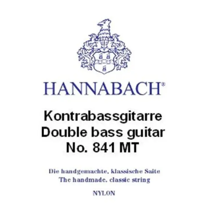 Juego Guitarra Contrabajo 4 Cuerdas Hannabach 841MT4S - 1