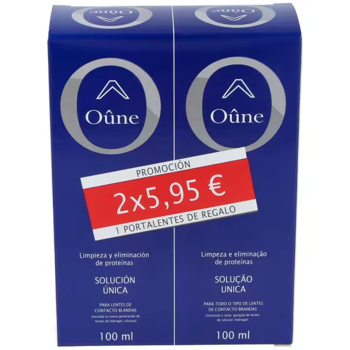 Oune Solucion Unica Lentillas Pack Viaje 2X100Ml - 1