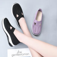 Zapatos De Trabajo Casuales Transpirables Para Mujer Con Soporte Arco Y Antideslizante Ligeros Talla 36-41 Zapato De Caminar Con Capa De Malla - details 5