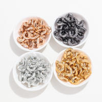 30pcs Cuentas De Cadena Geométricas Doradas 17x22MM Para Creación De Joyas Collares Pulseras Y Gafas Accesorios DIY - details 5