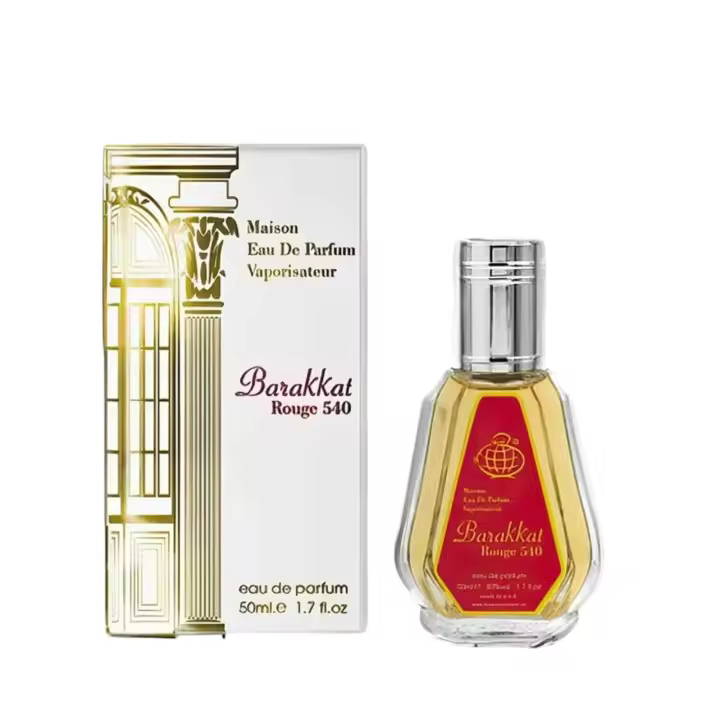 Perfume árabe Barrakat  540 Fragance World 50ml, Fragancia unisex de mujer y de hombre duradera ,sexy, Colonia ideal para bolso 50ml - 1