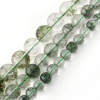 Crystals Verdes Fantasma De Cristal Phantasmal Redondos Para Joyería Hecha a Mano Pulseras Collares Accesorios 6 8 10mm - details 1