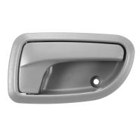Manija Interior De Puerta Delantero Izquierda Y Derecha Para KIA PICANTO EURO STAR NAZA SURIA 2004-2010 Color Gris ABS PLASTIC CHROME - details 2