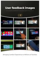 Reproductor Multimedia Para Coche HD Táctil Sistema Inteligente MP5 Android Auto 1-Din Soporte Car-play+AUTO FM Imagen Retrocedida - details 2