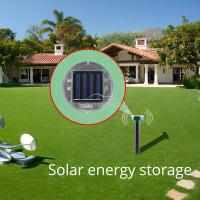 Repelente Ultrasonido Solar Electrónico Repelente De Ratas Serpientes Insectos Alta Potencia Vibración Batería Integrada IP64 Exposición Solar Para Exterior - details 18