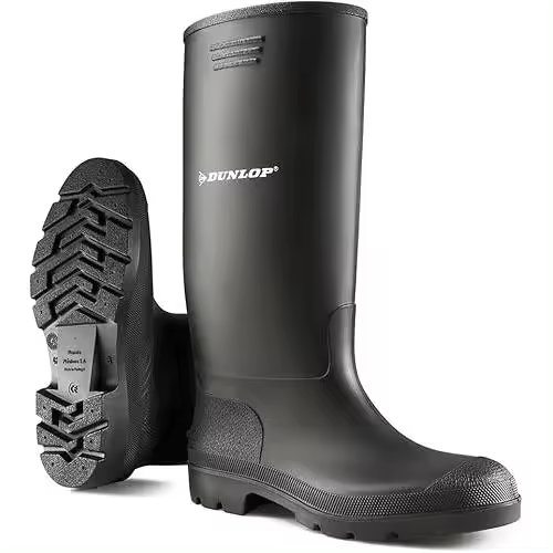 BOTA PVC DUNLOP NEGRA 380PP T-41 - 1