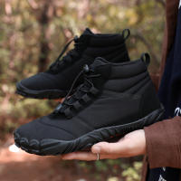 Zapatos De Senderismo Para Hombre Antideslizantes Botas De Nieve De Alta Calidad Algodón Talla Grande 36-47 Para Trekking - details 4