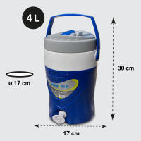Termo PINNACLE 4 litros - Dispensador de Líquidos de 4 Litros - Dispensador de Bebidas - Dispensador de Agua fria de 4L - details 0