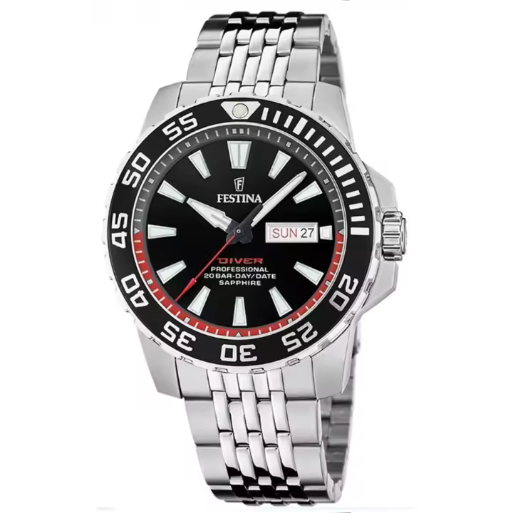 Reloj FESTINA F20661/3 Diver Style para Hombre The Originals 200m Negra sphere - 1