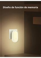 Lámpara De Noche LED Con Control De Inducción Energía Ahorradora Para Decoración De Hogar Y Dormitorio Enlace Con EU Plug - details 2