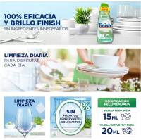 Finish Power GEL 0% Lavavajillas con Certificado Ecológico, in Fosfatos, Perfumes ni Conservantes, Producto Sostenible, Respetuoso Medio Ambiente - details 0