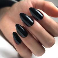 ARTAUG Uñas Postizas De Presión En Forma De Cuadrado Tamaño Medio Negras 24 Piezas Para Mujeres Y Niñas Decoración De Uñas Con Colores Candy Accesorios De Belleza - details 25