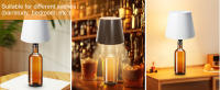 Lámpara De Mesa Inalámbrica Para Botellas De Vino LED Luz De Botella Para Uso Exterior Control Táctil Ideal Para Restaurantes Bares Festivales Y Fiestas - details 11
